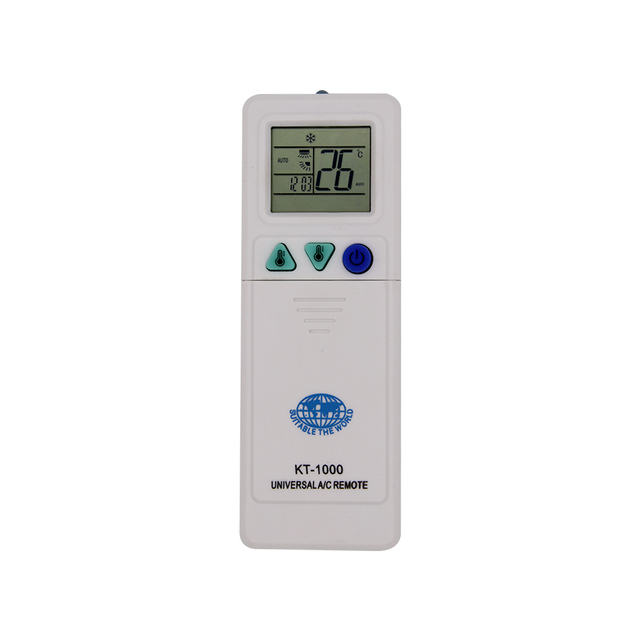 Hot Sale KT-1000 1028 in 1 Universal LCD A/C Remote Control Air Conditioner Remote