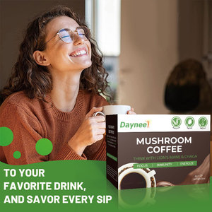 กาแฟลดน้ำหนักผสมเห็ดหลินจือและเห็ดชากา ผลิตภัณฑ์ฉลากส่วนตัวแบบ OEM เสริมภูมิคุ้มกัน เพิ่มพลัง กาแฟเห็ดสำเร็จรูปผสมเห็ดหลินจือ - Product Image 2