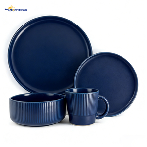 <span class=keywords><strong>Service</strong></span> <span class=keywords><strong>de</strong></span> vaisselle <span class=keywords><strong>en</strong></span> <span class=keywords><strong>grès</strong></span> minimaliste nordique <span class=keywords><strong>de</strong></span> 16 pièces, personnalisable pour commande <span class=keywords><strong>en</strong></span> gros, avec motifs <span class=keywords><strong>en</strong></span> relief, pour restaurant, OEM - Product Image 5