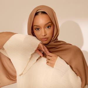Châle islamique en modal 180*70cm, doux, élégant, vêtement musulman personnalisable, léger, modeste, respirant pour femmes - Product Image 1