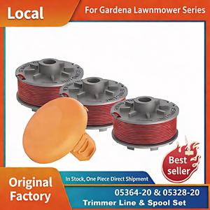 <b>Lawn</b> <b>Mower</b> Parts Trimmer Line Spool Replacement 5364-20 Spool 1.6mm/20FT Cover 5328-20 for Gardena Turbo SmallCut Art 2401 - Product Image 2