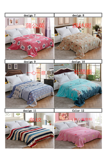 Bán Buôn 100% Polyester San Hô Flannel Lông Cừu Giường Chăn Đôi Kích Thước Mềm Mại Ấm Rắn In Dệt Kim Kỹ Thuật Đồng Bằng Cho Mùa Hè - Product Image 2