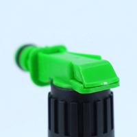 Fabricant de pulvérisateurs de jardin écologiques ODM, pulvérisateur d'extrémité de tuyau en plastique PP recyclé robuste OEM avec divers modes de pulvérisation
