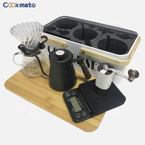 Classic Espresso <strong>Coffee</strong> Maker Gift Set <strong>Filter</strong> <strong>Coffee</strong> <strong>Machine</strong> <strong>with</strong> Paper <strong>Filters</strong> <strong>Timer</strong> and Barista Accessories - Product Image 2