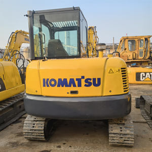 Une bonne performance 5 tonnes 6 tonnes d'excavatrice Komatsu PC56 utilisée à bas prix à vendre Excavatrice sur chenilles Excavatrice d'occasion PC56-7 Komatsu - Product Image 4