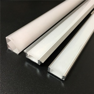 16mm PC Extrusion LED Light <strong>Diffuser</strong> Cover <strong>Polycarbonate</strong> PMMA Acrylic Profile Lens <strong>Diffuser</strong> Milky White Semiclear Clear 20mm - Product Image 5