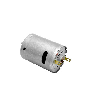 Motor de CC con Escobillas de Carbón y Engranajes en Miniatura 385 para Taladros y Destornilladores Eléctricos, Micromotores de 24 V con Bajo Nivel de Ruido y Eje de 8 mm de Diámetro - Product Image 2