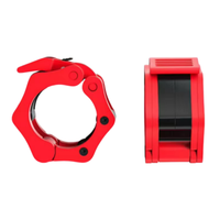 Accessoires de fitness : Colliers de serrage pour haltères, verrous de barre 25mm 28mm 30mm, colliers de serrage en plastique pour barre d'haltères à dégagement rapide