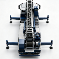 Plateforme de forage de puits d'eau montée sur camion avec générateur, compresseur, pompe et moteur