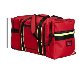 Sac de pompier à roulettes grande capacité haute visibilité, résistant à l'eau, en tissu ripstop, fabriqué en usine BSCI - Product Image 2