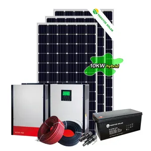 يانغتسى الشمسية 10kw نظام الطاقة الشمسية الهجين