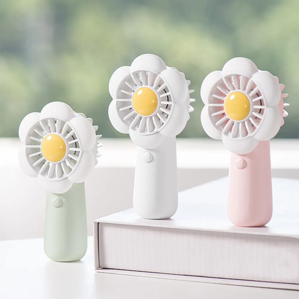 Promozione Fan Kawaii palmari per bambini bambini ventole a mano solo 69g ricaricabile personale carino Mini tasca portatile ventilatore