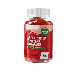 Gomitas de Vinagre de Sidra de Manzana, Apoyo Inmunológico, Vitaminas para la Salud, Suplemento Dietético, Bienestar, Energía - Product Image 1