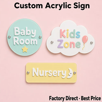 Plaque Murale Personnalisée en Acrylique pour Clinique Dentaire, Panneau de Bureau Médical, Impression UV, Bords Polis, Vente en Gros