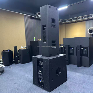 Sistema de Sonido Profesional para Escenarios al Aire Libre NXL 44-A Active 3* con Altavoces de Columna de Madera Contrachapada Impermeable de 1400W - Product Image 1