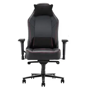 Big and Tall Gaming Chair 350lbs Racing Computer Gamer Chair Adjustable 4d Armrest Ergonomic Pc Office Game Chair with Wide Seat