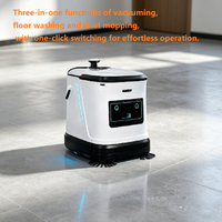 Robot de Limpieza Industrial Eléctrico Autónomo con Lidar, App-Cleaning, 5000 Pies Cuadrados, IP5X, Uso Comercial, Nuevo, con Mopa y Función de Barrido