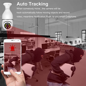 Yi IOT 1080P <span class=keywords><strong>PTZ</strong></span> <span class=keywords><strong>IP</strong></span> <span class=keywords><strong>Wifi</strong></span> Tốt Nhất Nhà 360 Máy Ảnh Tự Động Tầm Nhìn Ban Đêm Trong Nhà Ngoài Trời Mạng CCTV An Ninh Nhà Đèn Bóng Đèn E27 Máy Ảnh - Product Image 2