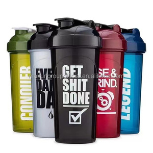 Popular Small Glitter PP Tritan Classic Sublimation Eco-Friendly Outdoor Sports Bubble Tea <b>Shaker</b> Cup OEM Private Label Custom - Product Image 2