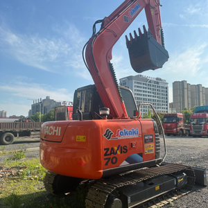 รถขุดตีนตะขาบมือสอง7ตันใช้ ZX70ฮิตาชิอุปกรณ์สำหรับก่อสร้างพร้อม EPA - Product Image 1