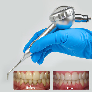 Dental <b>Sandblasting</b> Gun Metal Polishing Whitening Instrument 2 4 Hole Turbine Powered CE Certified Oral Therapy Equipment - Product Image 3