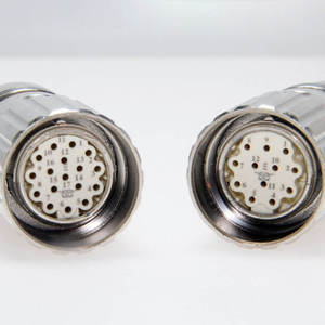 Conector M23 de 6, 8, 12, 9 y 17 Pines, Conexión Circular para Motor Servo, de Alta Resistencia, Recto, Macho y Hembra - Product Image 2