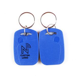 Customize <b>Smart</b> Chip Mini NFC Business Cards 13.56MHz 1k 4K Waterproof Plastic PVC RFID Access Control Keyfob - Product Image 3