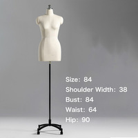 Mannequin demi-corps classique réaliste, durable, pour présentation de vêtements – Modèle humain demi-corps tendance pour l'habillement – Meilleures ventes