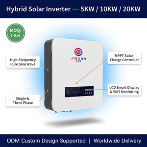 Hybrid Solar Energy Storage System 5KW 10KW 16KW 20KW On-Grid Off-Grid Home <b>Battery</b> 10KWh 16KWh 20KWh MPPT Solar Kit - Product Image 2