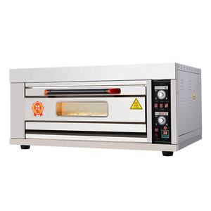 304 Contrôle numérique de la température en acier inoxydable 1 pont 1/2 plateaux plaque de pierre <span class=keywords><strong>four</strong></span> à pain <span class=keywords><strong>four</strong></span> à pain avec fonction <span class=keywords><strong>vapeur</strong></span> - Product Image 6