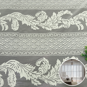 Filet de maille en tulle polyester, voile transparent, en <span class=keywords><strong>organza</strong></span> léger, <span class=keywords><strong>blanc</strong></span> plissé, décoration en dentelle, tissu transparent - Product Image 2