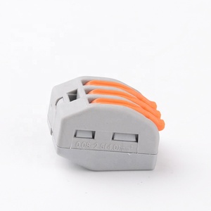 Chất Lượng Cao <span class=keywords><strong>3</strong></span> Pin Nhỏ Gọn Mối Nối Đòn Bẩy Đẩy Trong Khối Thiết Bị Đầu Cuối Nhanh Chóng Điện Dây Cáp Kết Nối Kết Nối - Product Image 1