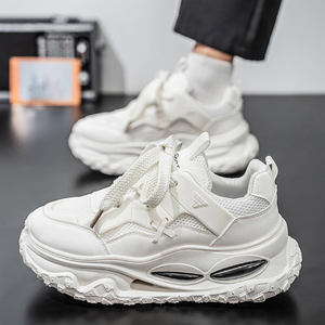 Chaussures pour hommes 2025, chaussures de marche décontractées en maille respirante avec augmentation de la hauteur cachée, chaussures de course pour jeunes, chaussures de sport amortissantes - Product Image 6