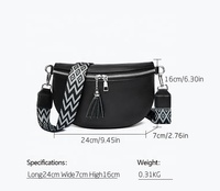 Tas Dada Hiking Kulit Asli dengan Tali Selempang Kasual untuk Wanita, Tahan Lama, Cocok untuk Semua Musim, Model Selempang Santai untuk Perjalanan