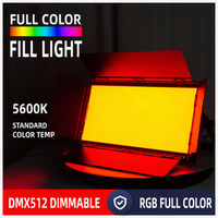 Panneau LED RGBW à spectre complet pour éclairage doux, idéal pour les studios vidéo et de télévision professionnels, avec un CRI élevé et une sortie sans scintillement, efficace