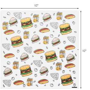 Custom Printed Greaseproof 2026 Sandwich <b>Paper</b> <b>Sheets</b> Single-Sided Non-Stick Baking <b>Wax</b> Food Wrapping Burgers Pizza Candies - Product Image 6