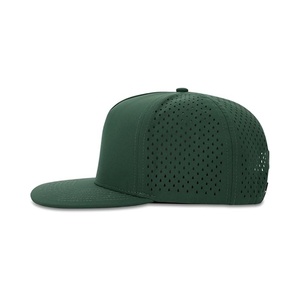 Custom Blank Waterproof Baseball <b>Hat</b> Flat Brim Water-Resistant SnapBack Gorras Fitted Dad <b>Hat</b> Golf Cap Mesh Back Headwear - Product Image 3