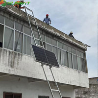 10 mètres échelles pliantes cargaison pour la construction kit de panneau solaire électronique pliable plate-forme électrique ascenseur échelle ascenseur