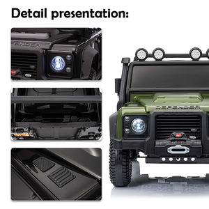 Haute qualité sous licence LandRover Defender 110 SVX <span class=keywords><strong>Concept</strong></span> Kids 12V batterie moteur électrique conduire monter sur les voitures - Product Image 2