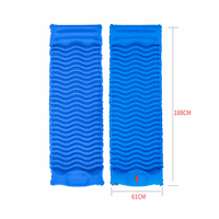 Lit auto-gonflable matelas pneumatique avec pompe intégrée sauter nature randonnée tapis de couchage camping tapis coussin lit de voyage pour adulte