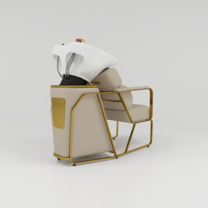 Sillón <span class=keywords><strong>de</strong></span> Peluquería Minimalista <span class=keywords><strong>de</strong></span> Lujo en Oro Blanco, Silla <span class=keywords><strong>de</strong></span> Estilismo <span class=keywords><strong>de</strong></span> Alta Gama para Muebles <span class=keywords><strong>de</strong></span> Salón <span class=keywords><strong>de</strong></span> Belleza, Solución Integral para Equipamiento <span class=keywords><strong>de</strong></span> Salón - Product Image 5