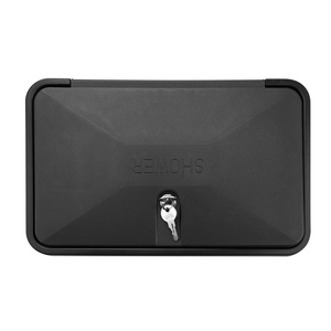 Kit de caja de ducha <span class=keywords><strong>exterior</strong></span> RV con cerradura para <span class=keywords><strong>exterior</strong></span>, accesorios de RV no metálicos para exteriores para vehículos recreativos, autocaravanas, remolques de viaje - Product Image 2