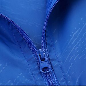 Vente en gros logo personnalisé coupe-vent anti-UV randonnée cyclisme veste de <span class=keywords><strong>sport</strong></span> polyester pliable coloré veste vêtements manteau - Product Image 6