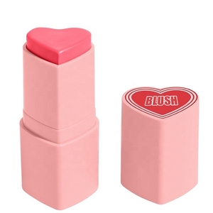 Nuevo Rubor en Barra en Forma de Corazón, Resistente al Agua, Libre de Crueldad Animal, con Acabado Natural y Alta Pigmentación para Piel Clara, Sin Logotipo, Marca Blanca - Product Image 5