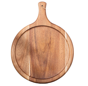 Small Acacia Wood Cutting <strong>Board</strong> 1.5cm Thick Luxury Shape GaiNian Brand Kitchen Charcuterie Serving Meat Bread Chopping Block - Product Image 2