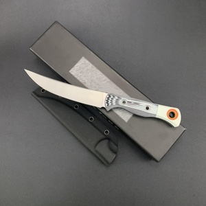 Benchmade stera rnela <span class=keywords><strong>G10</strong></span> xử lý 4cr14 thép không gỉ cố định lưỡi dao với độ cứng cao DIY ngoài trời công nghiệp cắm trại sử dụng - Product Image 4