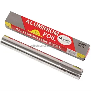 Harga pabrik gulungan aluminium Foil baru untuk dapur kemasan makanan kertas Foil aluminium industri dengan perawatan lapisan