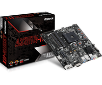 PC de Escritorio Mini para Gaming ASRock A320TM-ITX AMD para Ryzen R5 5500, Compatible con Win11, M.2 PCIE 3.0, Doble HDMI, Interfaz SATA, Venta al por Mayor