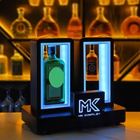Présentoir à bouteilles LED de luxe Richshining avec logo personnalisé, pour bar, mariage, fête