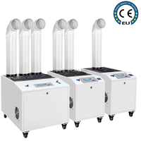 Humidificateur ultrasonique Capacité 7-21KG/H pour divers espaces intérieurs - Fermes Hôpitaux Aliments frais Supermarchés Restaurants Électrique
